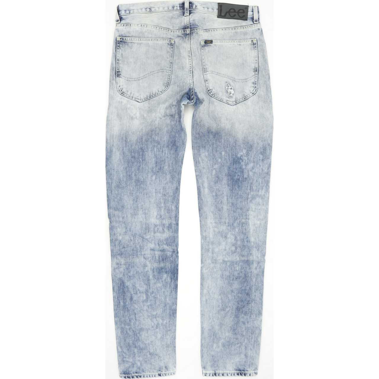 Lee Cash Men Blue Straight Slim Jeans W31 L34