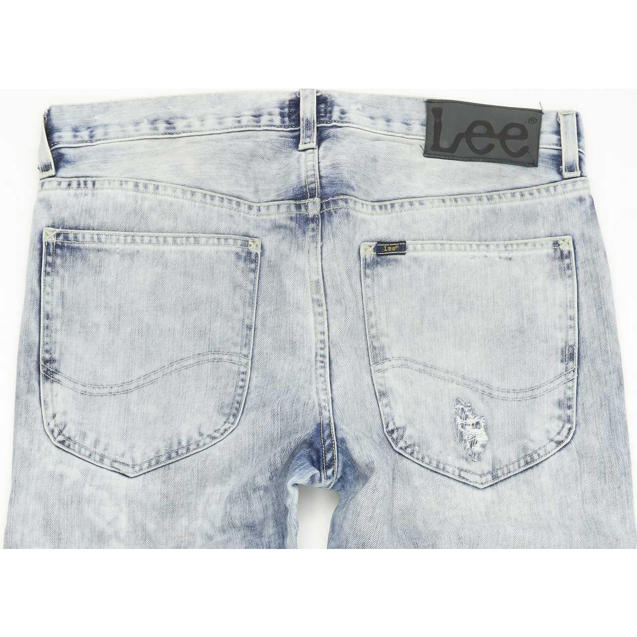 Lee Cash Men Blue Straight Slim Jeans W31 L34