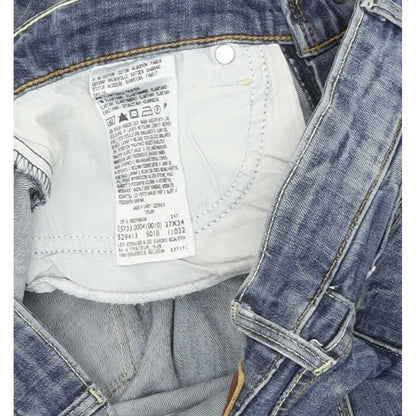 Levi's Demi Curve Women Blue Straight Regular Stretch Jeans W27 L32