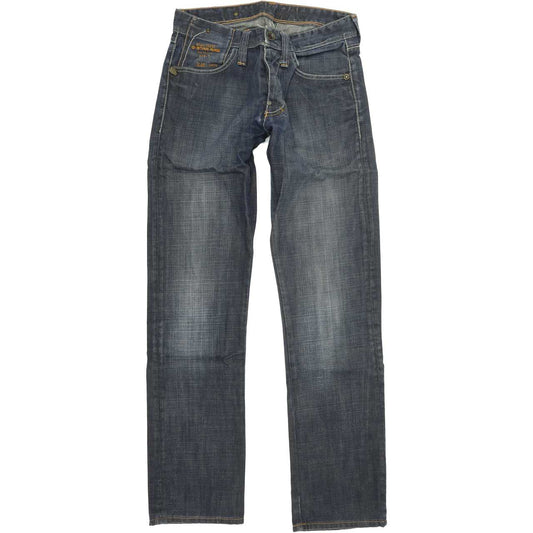 G-Star Reese Men Blue Straight Regular Jeans W30 L34