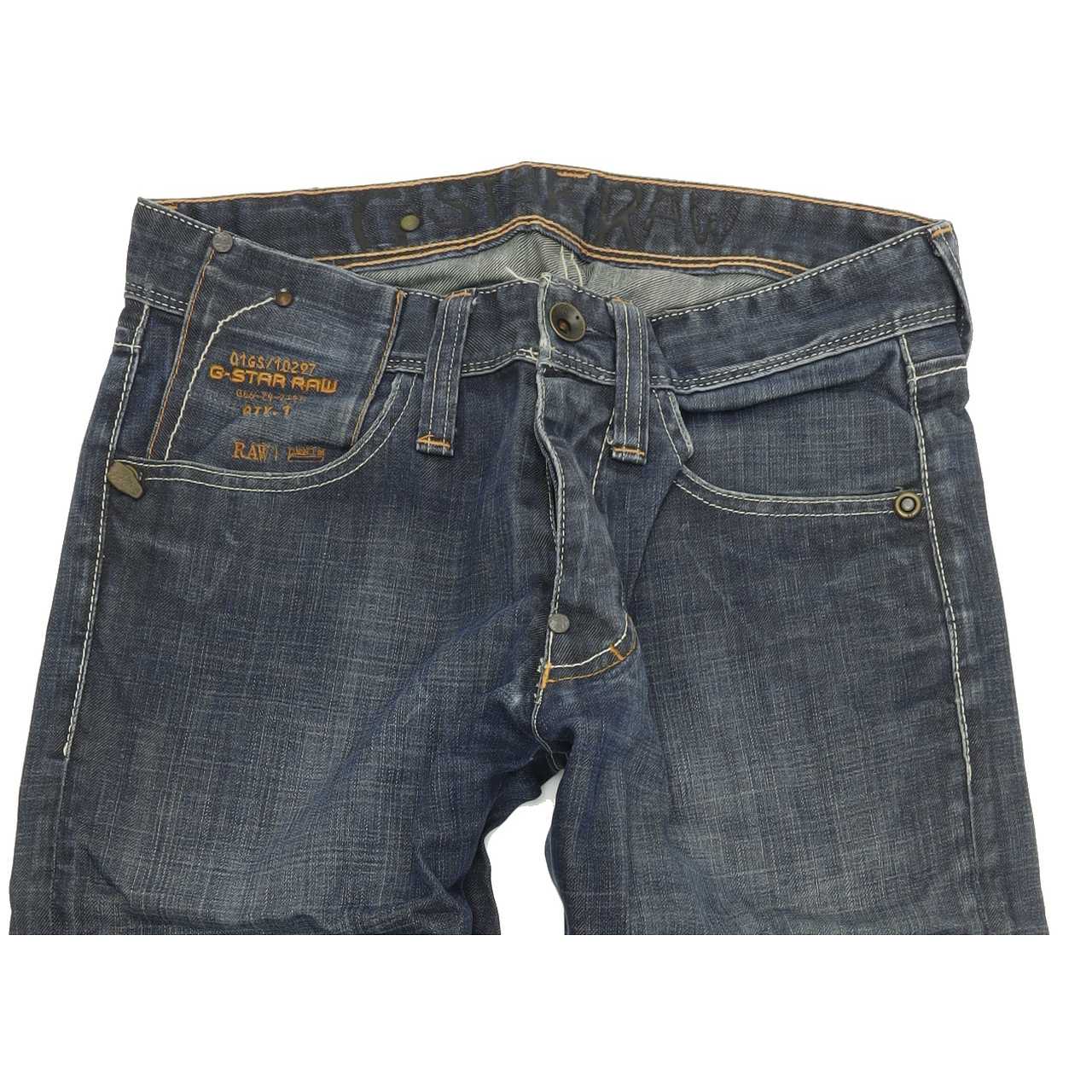 G-Star Reese Men Blue Straight Regular Jeans W30 L34