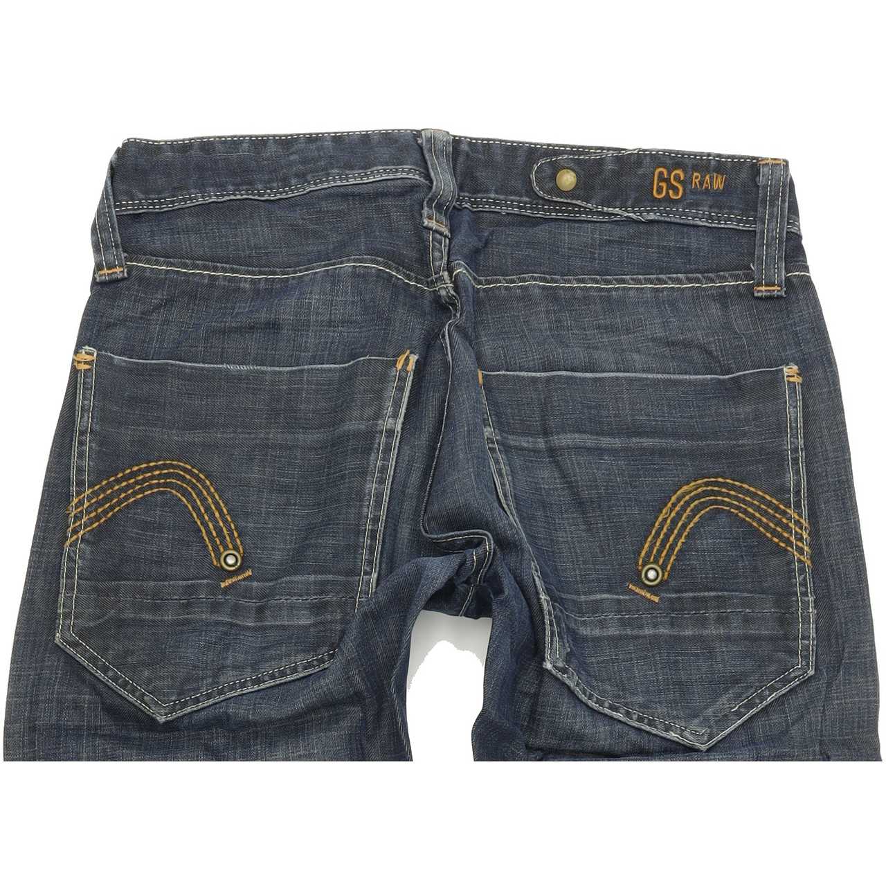 G-Star Reese Men Blue Straight Regular Jeans W30 L34