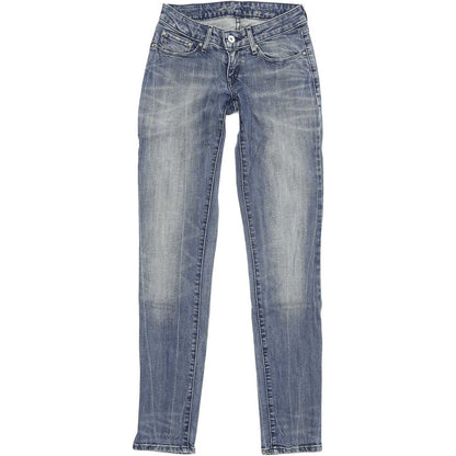 Levi's Bold Curve Women Blue Skinny Slim Stretch Jeans W25 L32