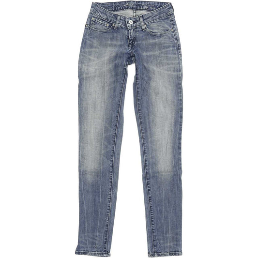 Levi's Bold Curve Women Blue Skinny Slim Stretch Jeans W25 L32