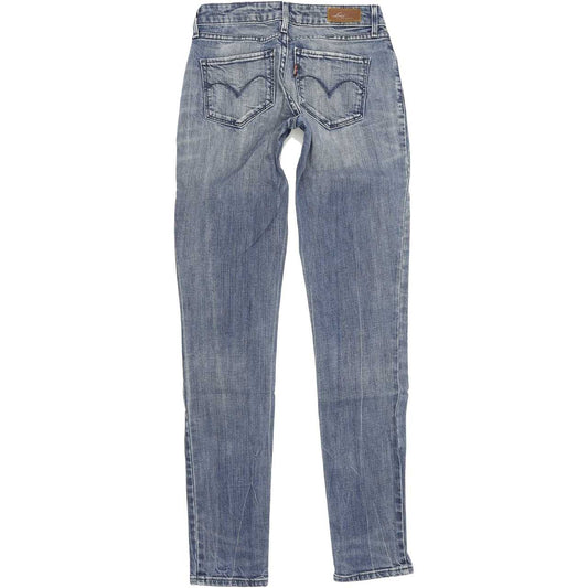 Levi's Bold Curve Women Blue Skinny Slim Stretch Jeans W25 L32