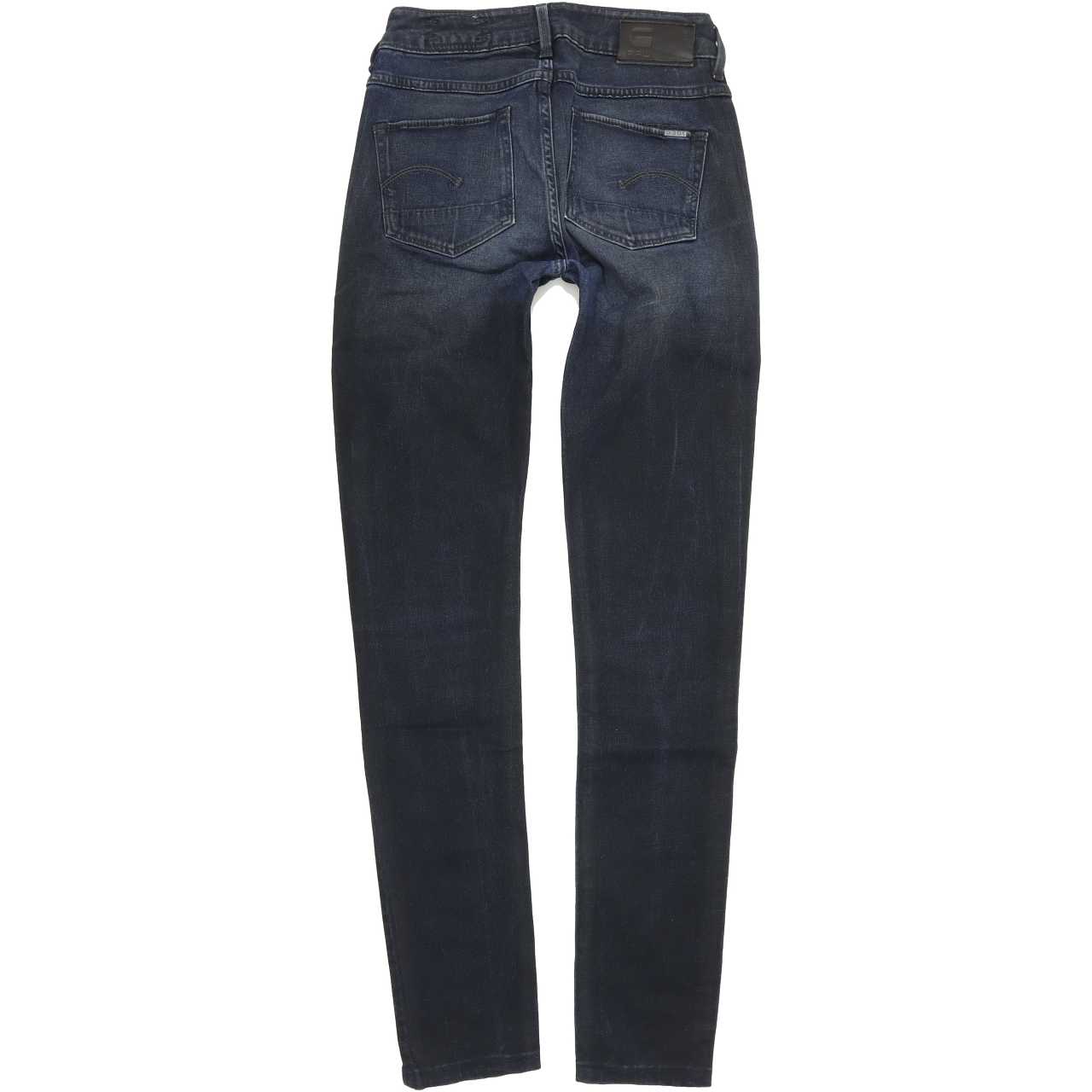 G-Star Women Blue Skinny Slim Stretch Jeans W24 L30