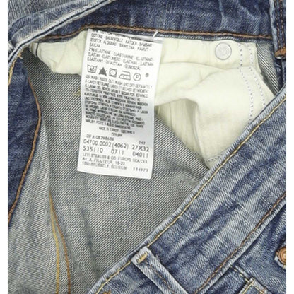 Levi's Demi Curve Women Blue Straight Regular Stretch Jeans W27 L32