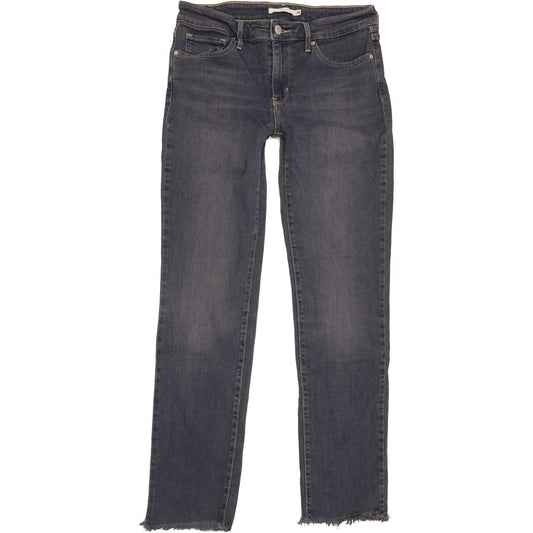 Levi's 712 Women Blue Straight Slim Jeans W28 L29