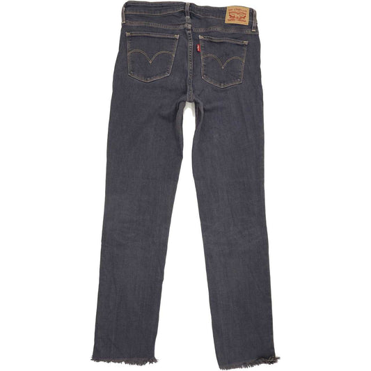 Levi's 712 Women Blue Straight Slim Jeans W28 L29