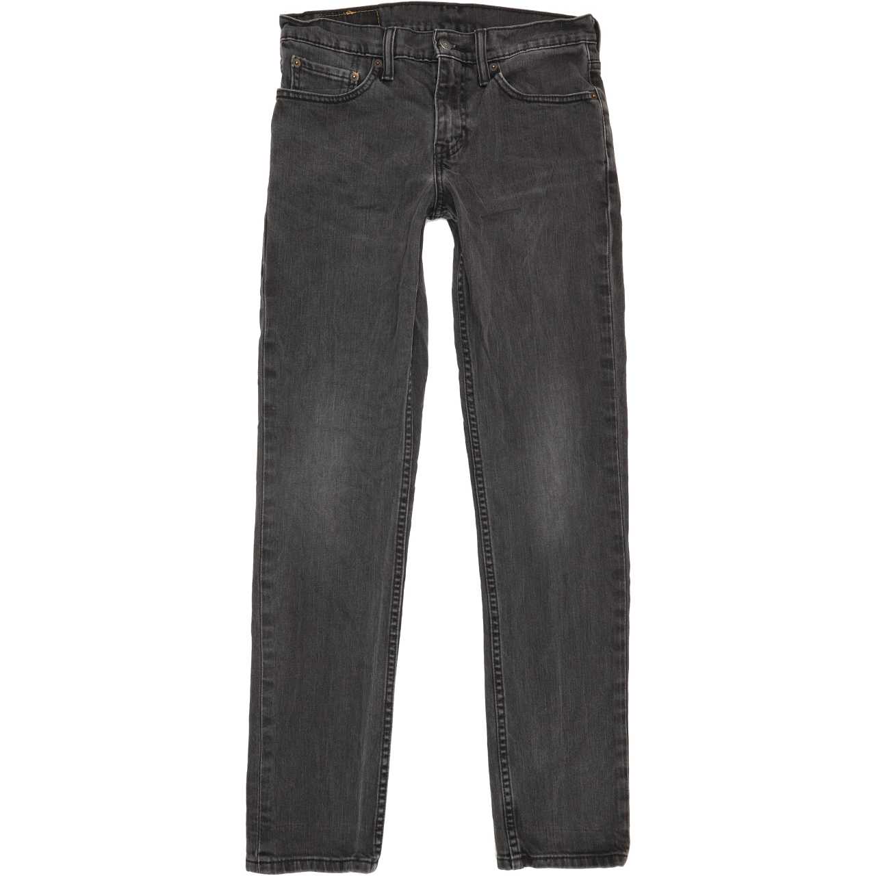 Levi's 511 Men Charcoal Straight Slim Jeans W29 L32