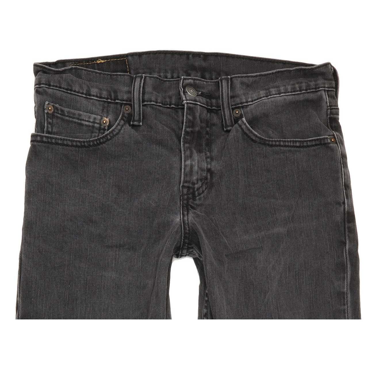 Levi's 511 Men Charcoal Straight Slim Jeans W29 L32