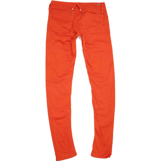 G-Star Lynn Women Red Skinny Slim Stretch Jeans W31 L35