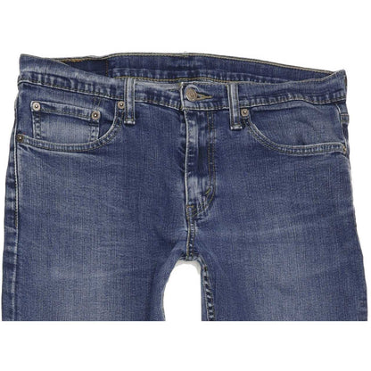 Levi's 511 Men Blue Straight Slim Stretch Jeans W32 L31