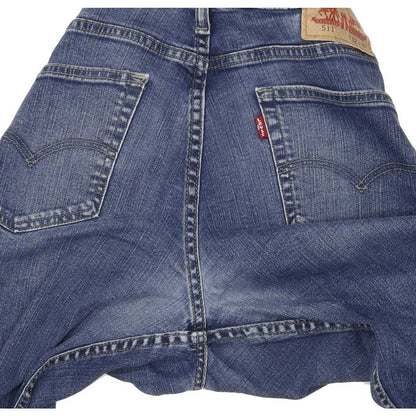 Levi's 511 Men Blue Straight Slim Stretch Jeans W32 L31