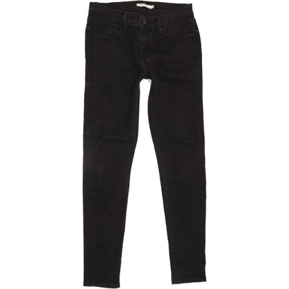 Levi's 710 Women Black Skinny Regular Jeans W30 L29