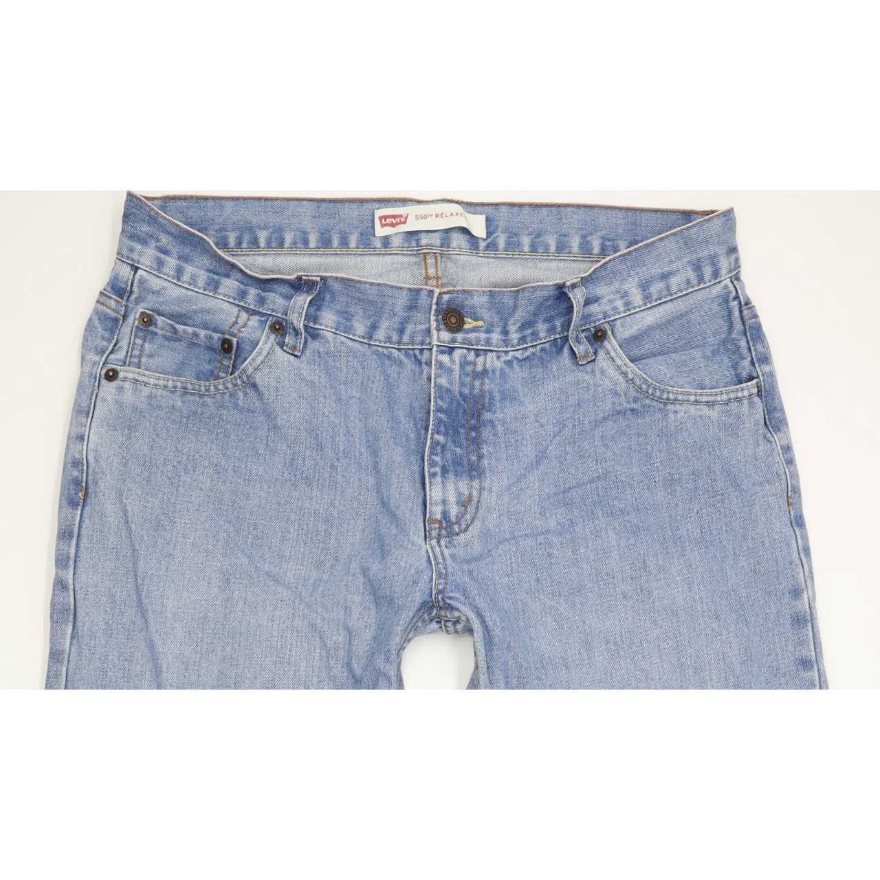 Levi's 550 Men Blue Straight Relaxed Jeans W33 L28