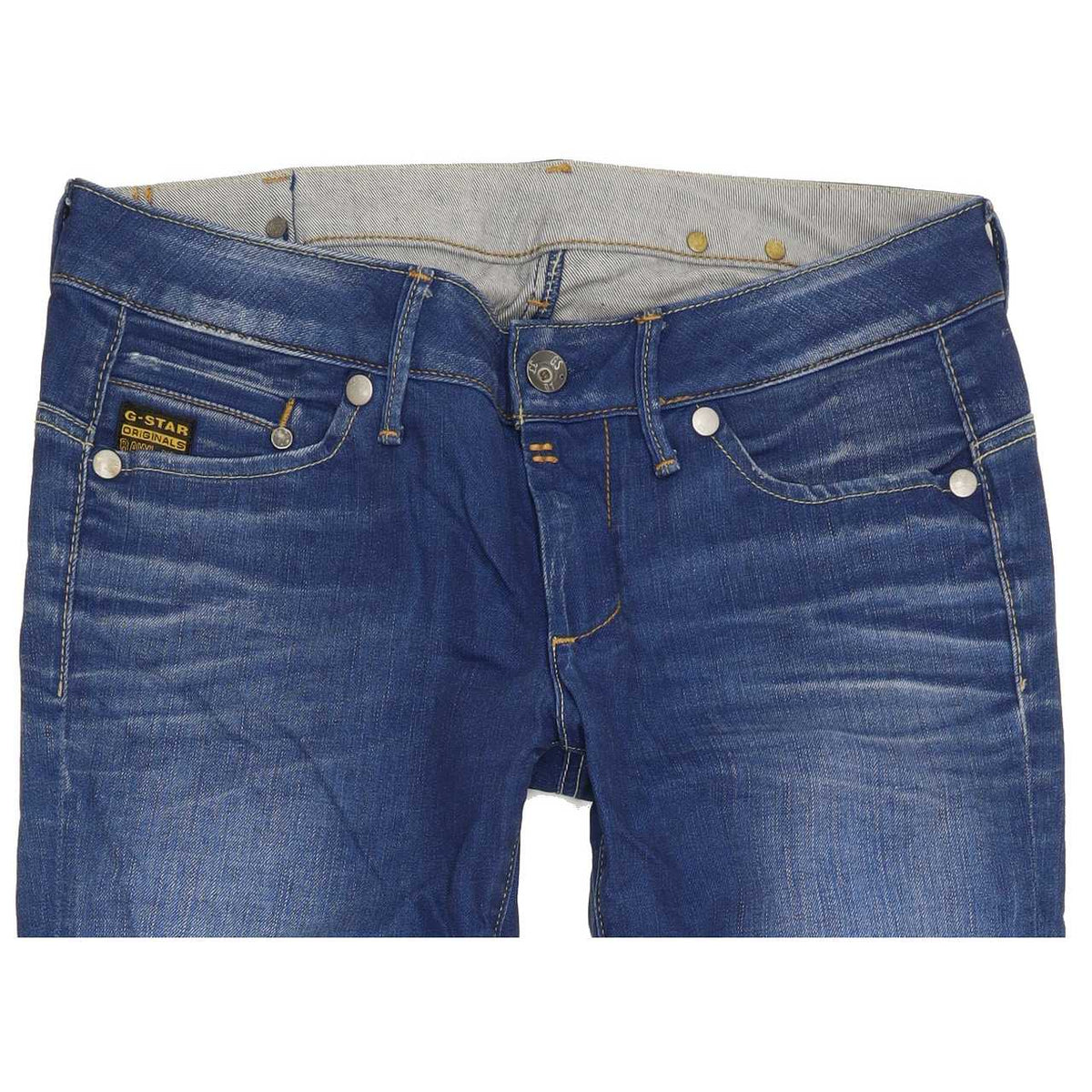 G-Star Midge Women Blue Skinny Slim Stretch Jeans W31 L30