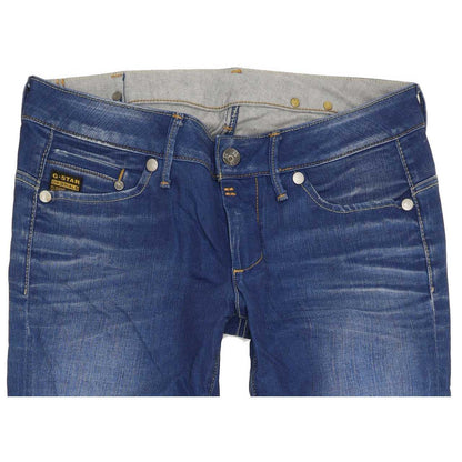 G-Star Midge Women Blue Skinny Slim Stretch Jeans W31 L30