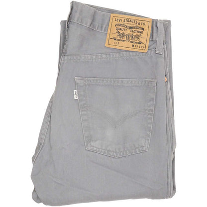 Levi's 615 Men Grey Straight Regular Jeans W31 L33