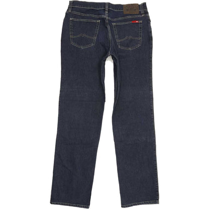 Mustang Men Blue Straight Regular Jeans W34 L34