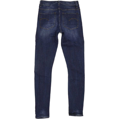 G-Star 3301 High Women Blue Skinny Stretch Jeans W27 L31