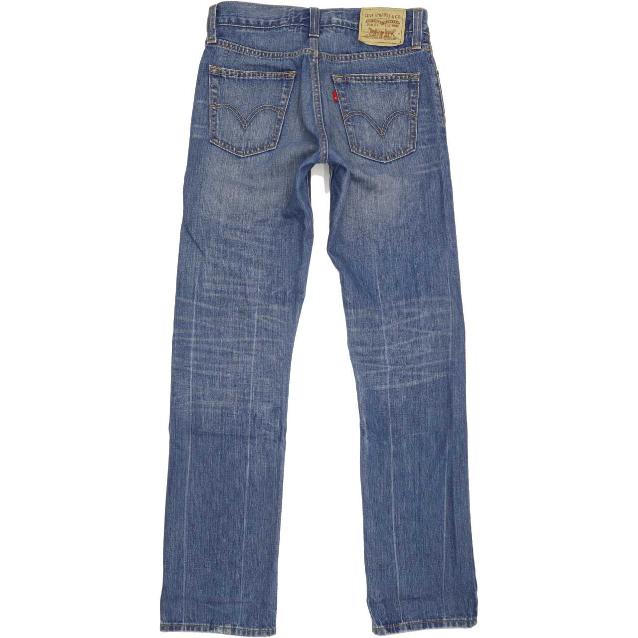 Levi's 514 Men Blue Straight Slim Jeans W30 L33