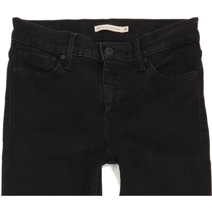 Levi's Shaping Women Black Skinny Regular Stretch Jeans W28 L30