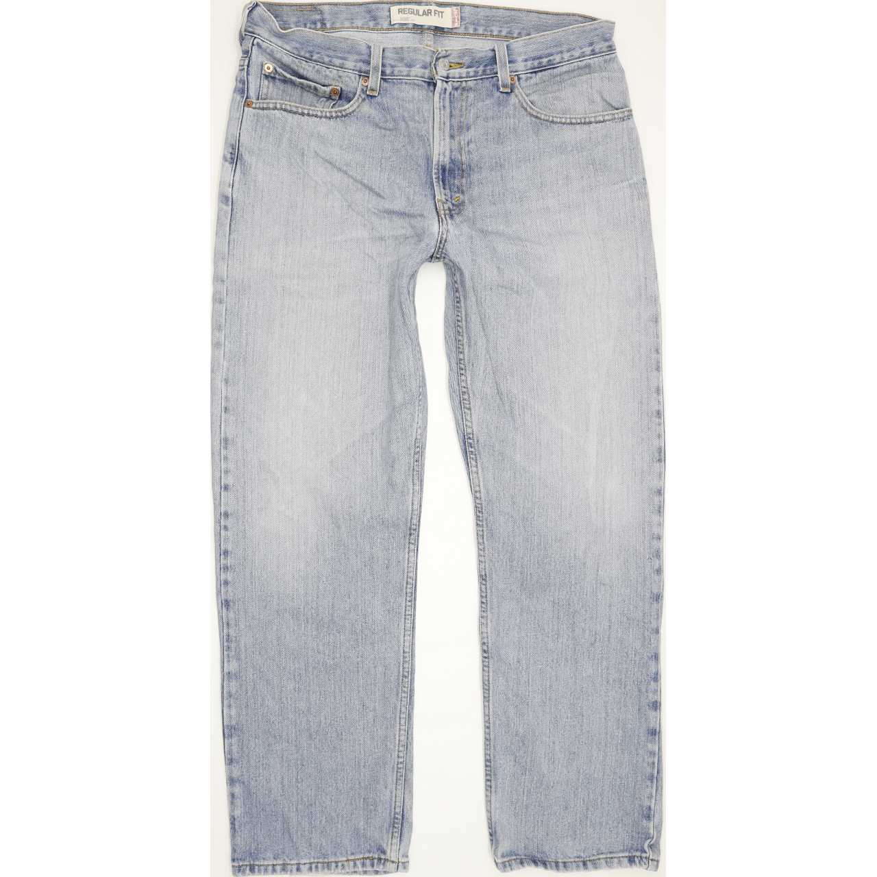 Levi's 505 Men Blue Straight Slim Jeans W35 L30