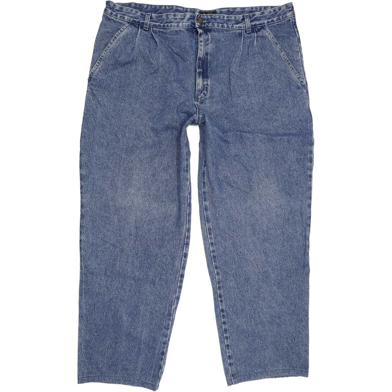 Lee Champ Blue Straight Regular Jeans High Waisted W42 L28