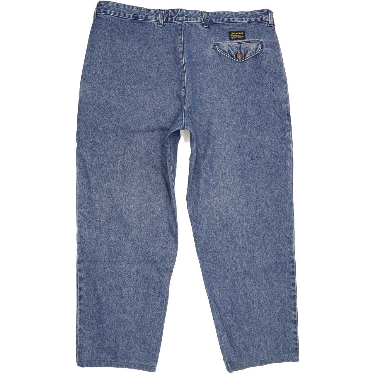 Lee Champ Blue Straight Regular Jeans High Waisted W42 L28