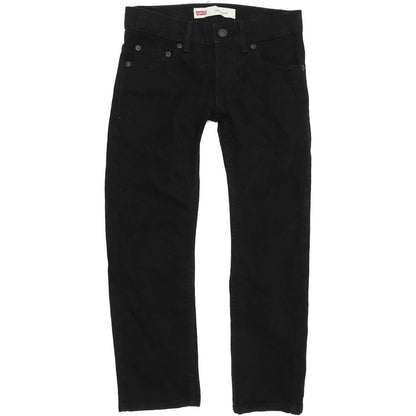 Levi's 511 Kids Black Straight Slim Stretch Jeans W24 L22