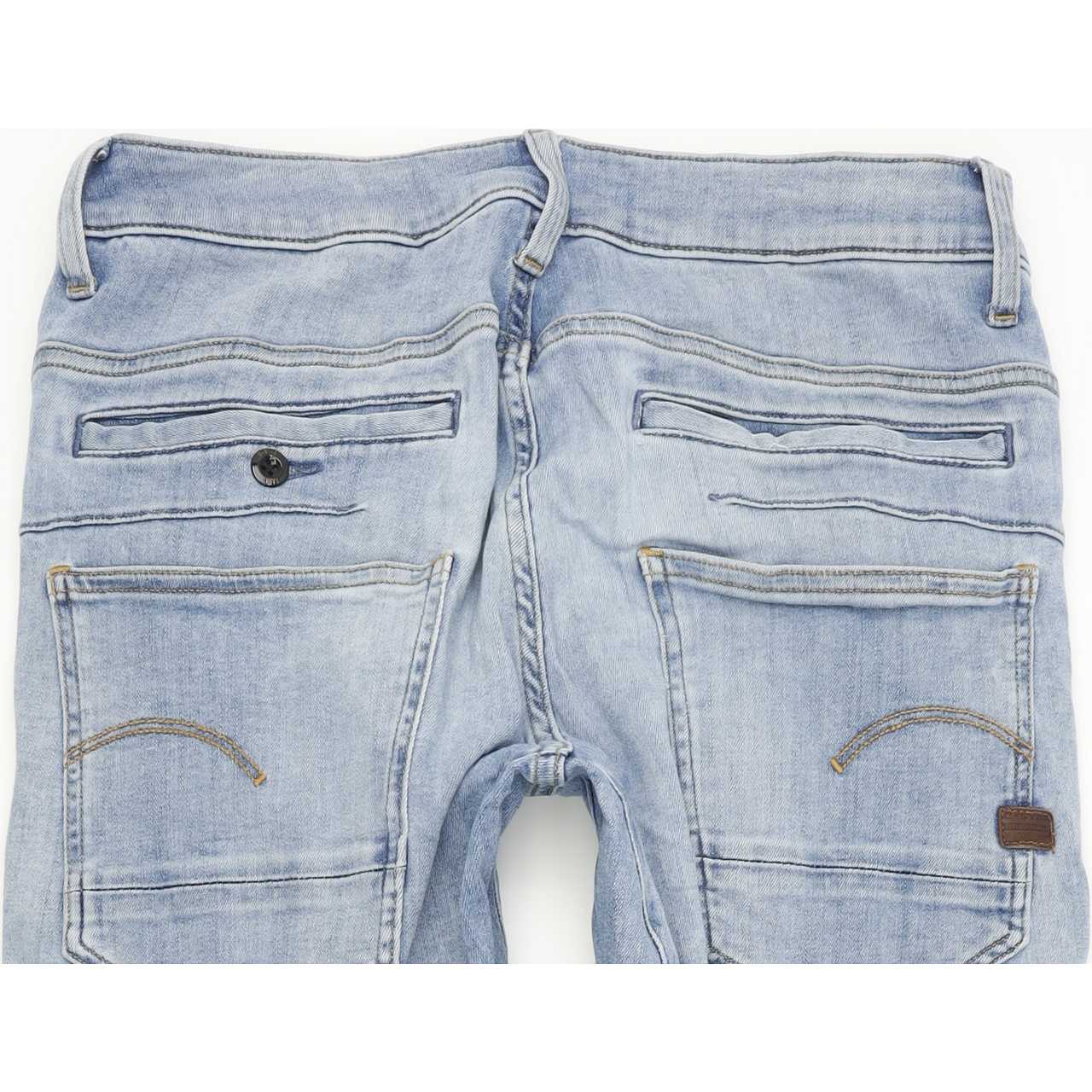G-Star Men Blue Straight Slim Stretch Jeans W31 L34