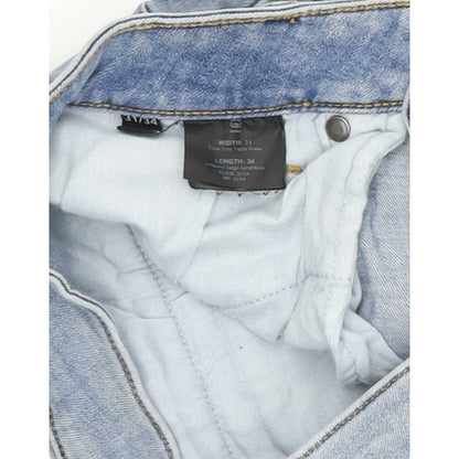 G-Star Men Blue Straight Slim Stretch Jeans W31 L34