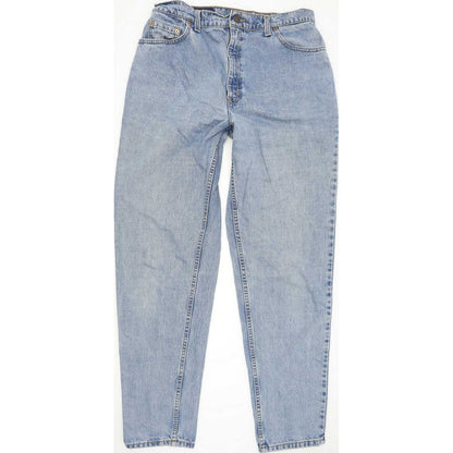 Levi's 551 Made in USA Blue Tapered Relaxed Jeans High Waisted W34 L33