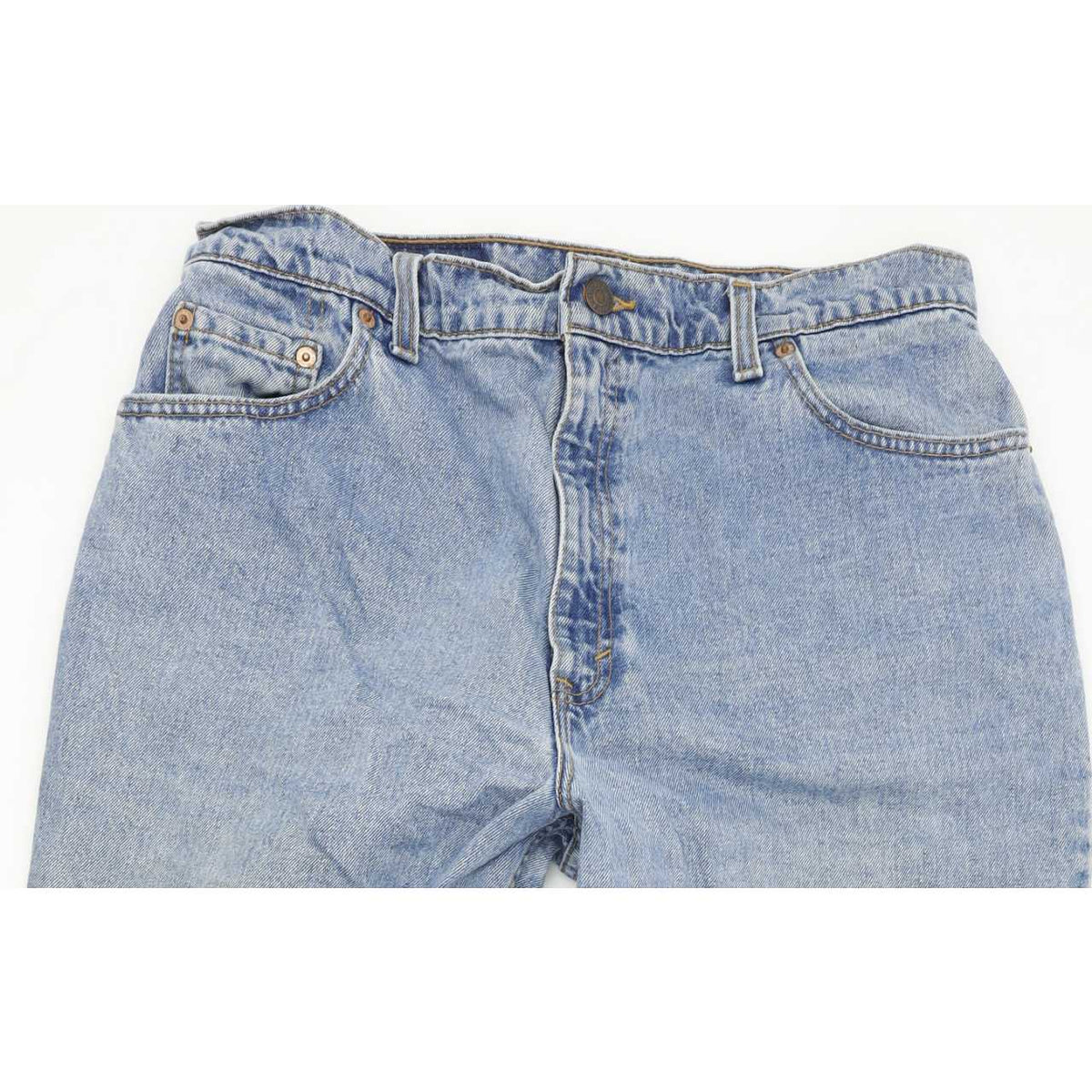 Levi's 551 Made in USA Blue Tapered Relaxed Jeans High Waisted W34 L33