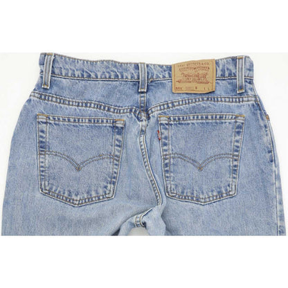 Levi's 551 Made in USA Blue Tapered Relaxed Jeans High Waisted W34 L33
