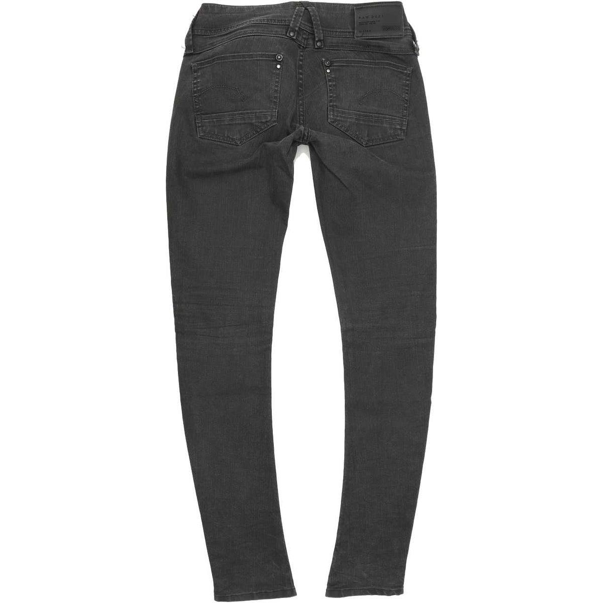 G-Star Lynn Women Charcoal Skinny Slim Stretch Jeans W26 L30