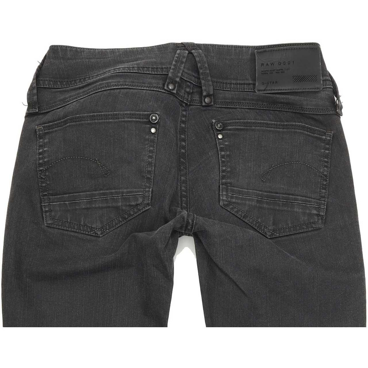 G-Star Lynn Women Charcoal Skinny Slim Stretch Jeans W26 L30