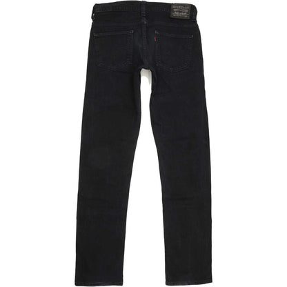 Levi's 511 Men Black Straight Slim Stretch Jeans W33 L35
