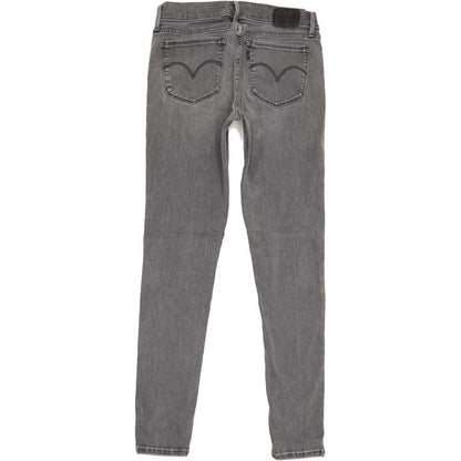 Levi's 710 Women Grey Skinny Slim Stretch Jeans W28 L29