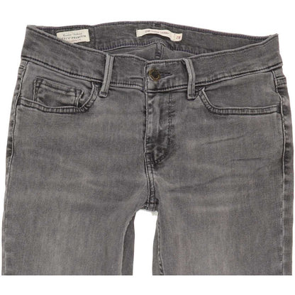 Levi's 710 Women Grey Skinny Slim Stretch Jeans W28 L29