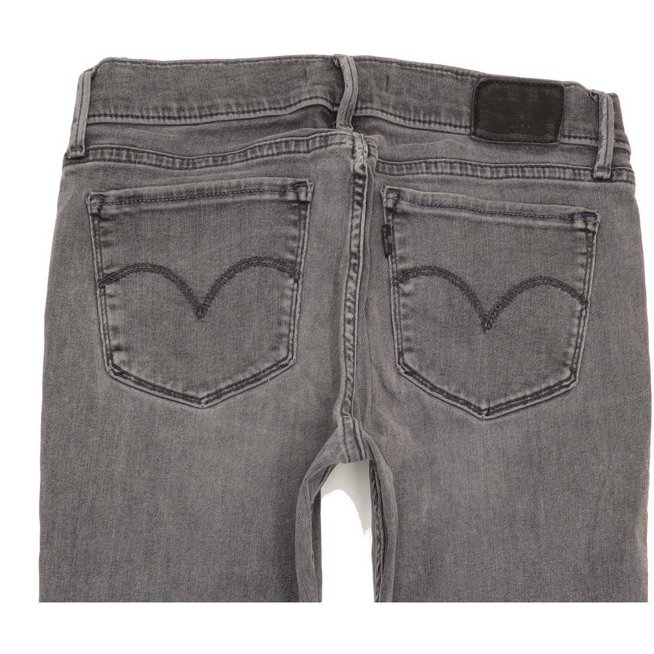 Levi's 710 Women Grey Skinny Slim Stretch Jeans W28 L29