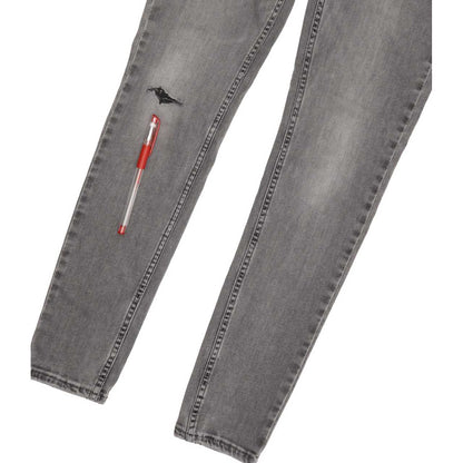 Levi's 710 Women Grey Skinny Slim Stretch Jeans W28 L29