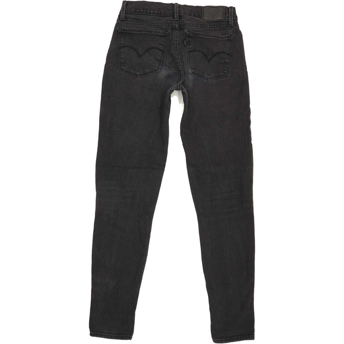 Levi's 710 Women Charcoal Skinny Slim Stretch Jeans W27 L30