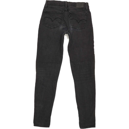 Levi's 710 Women Charcoal Skinny Slim Stretch Jeans W27 L30