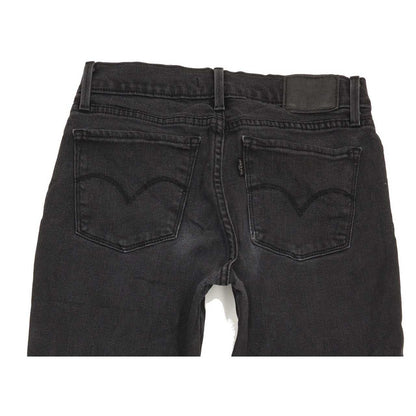 Levi's 710 Women Charcoal Skinny Slim Stretch Jeans W27 L30
