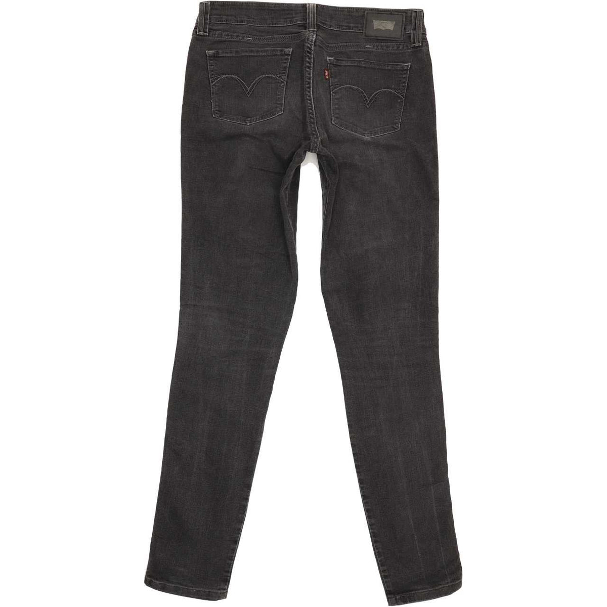 Levi's Demi Curve Women Charcoal Skinny Slim Stretch Jeans W29 L32