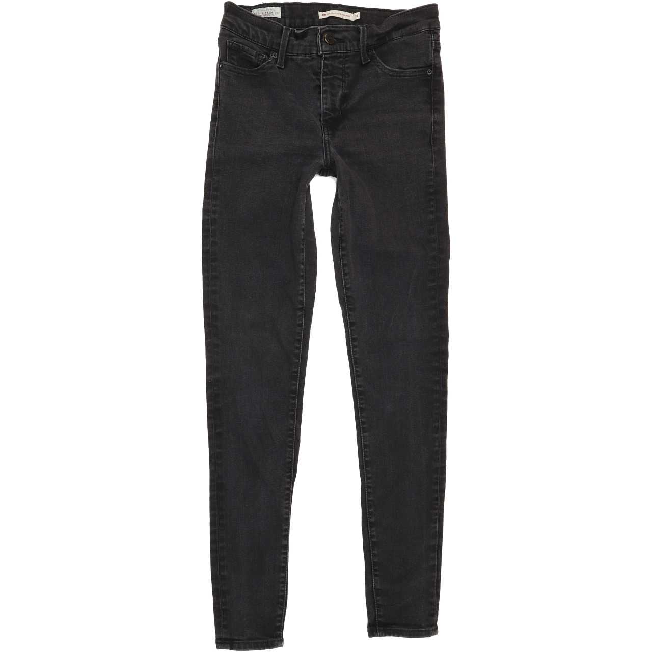 Levi's 310 Shaping Women Black Skinny Regular Stretch Jeans W26 L29