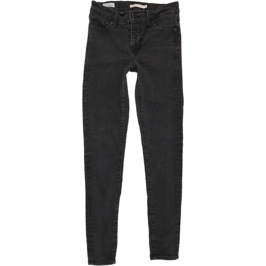 Levi's 310 Shaping Women Black Skinny Regular Stretch Jeans W26 L29