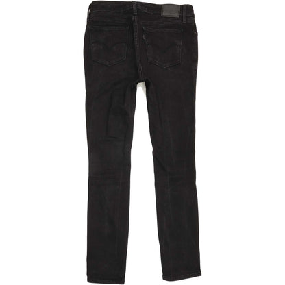 Levi's 711 Women Black Skinny Regular Stretch Jeans W30 L30